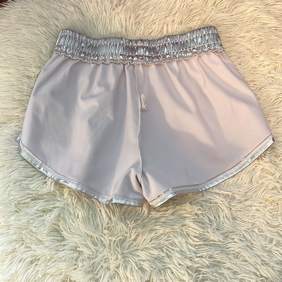 PESION Women's Metallic Shiny Shorts Sparkly Rave Hot Short Pants. Size Small - Picture 8 of 11